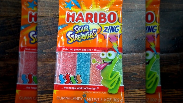 Haribo Z!ng Sour Streamers