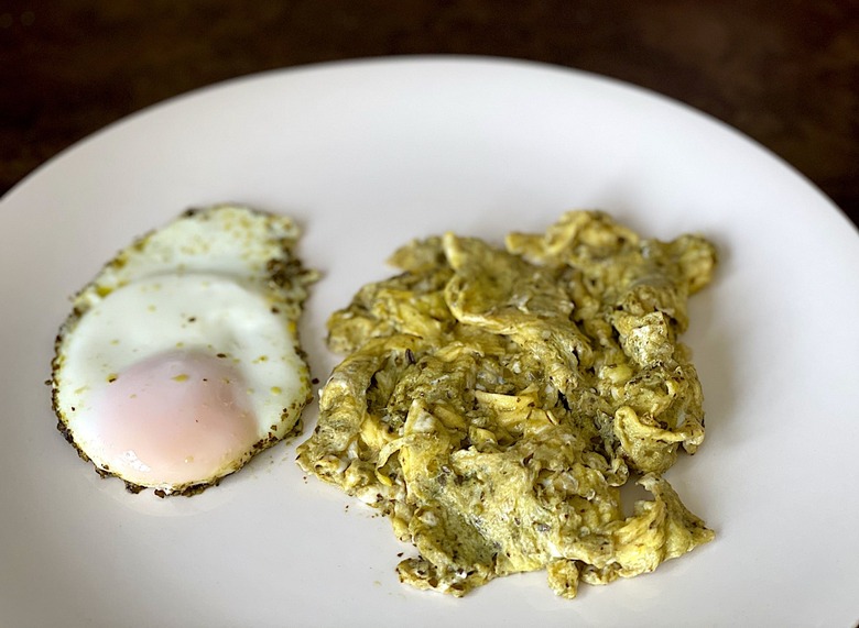 Tik TOk Pesto Eggs Recipe