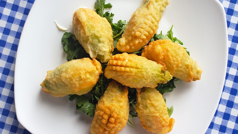 stuffed squash blossoms recipe