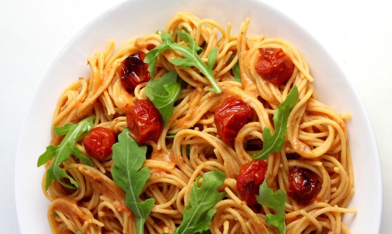 Explore Cuisine's Red Lentil Spaghetti