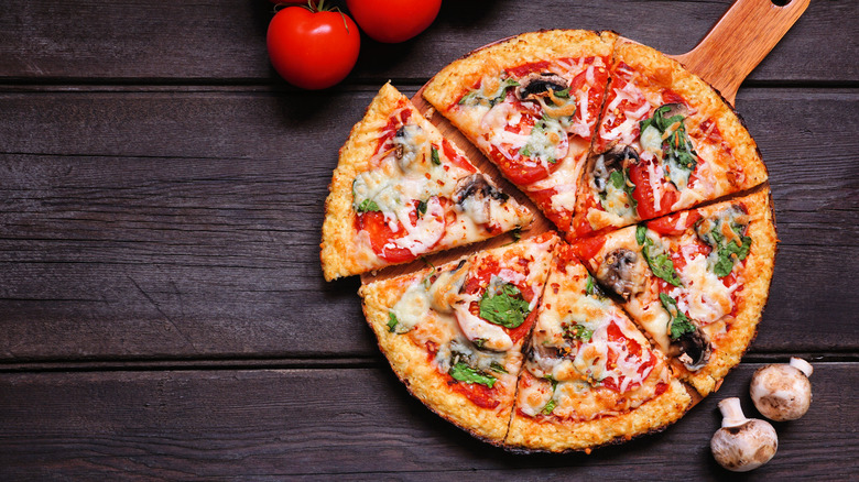 Cauliflower pizza