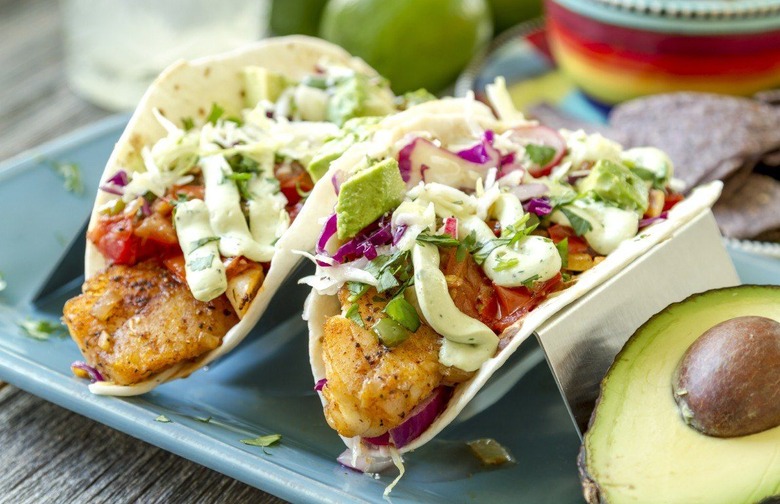 Sour Cream on Tacos