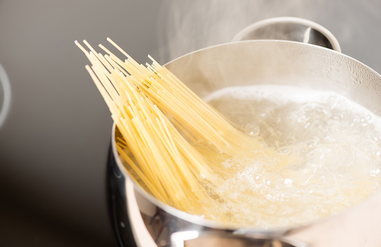 Use pasta water to make silky sauces