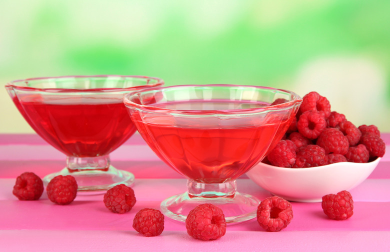 Pink Champagne Jello