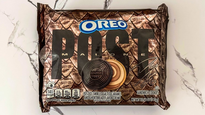 Pack of Post Malone Oreo cookies