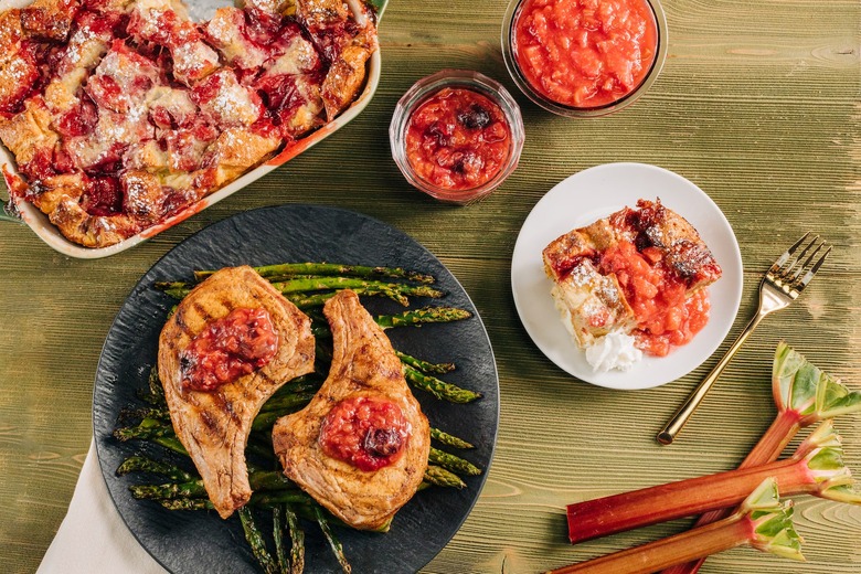 Rhubarb recipes sweet to savory