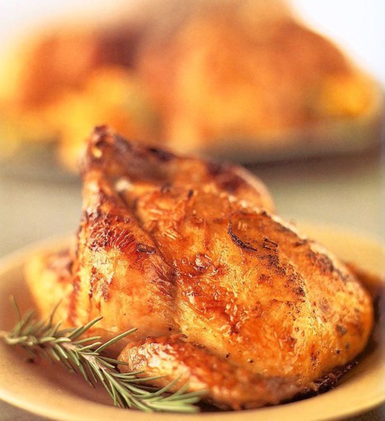 Roasted Cornish Hen With Orange-Honey Glaze recipe - The Daily Meal