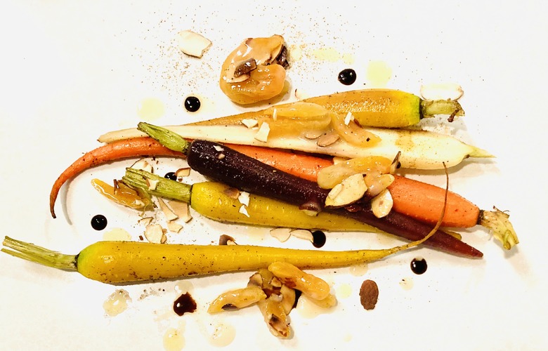 Roasted Rainbow Carrots