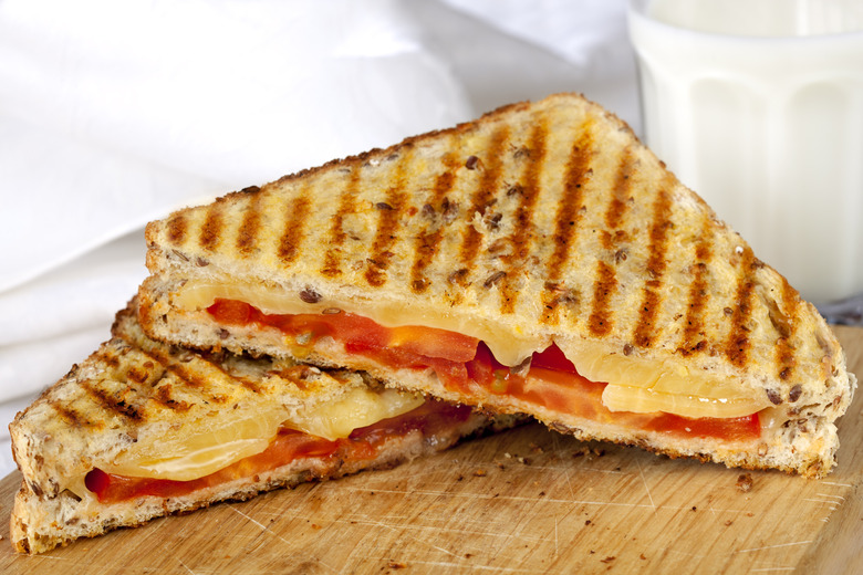 Roasted tomato grilled cheese