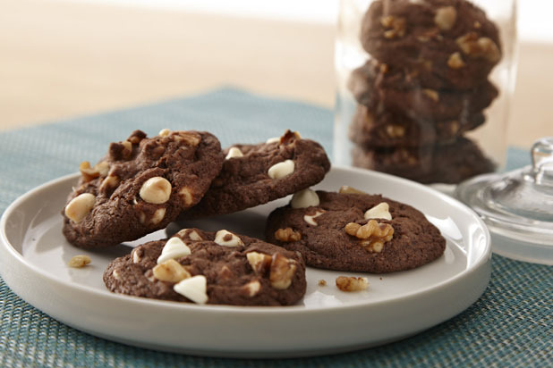 Chocolate White Chocolate Mint Cookie Recipe