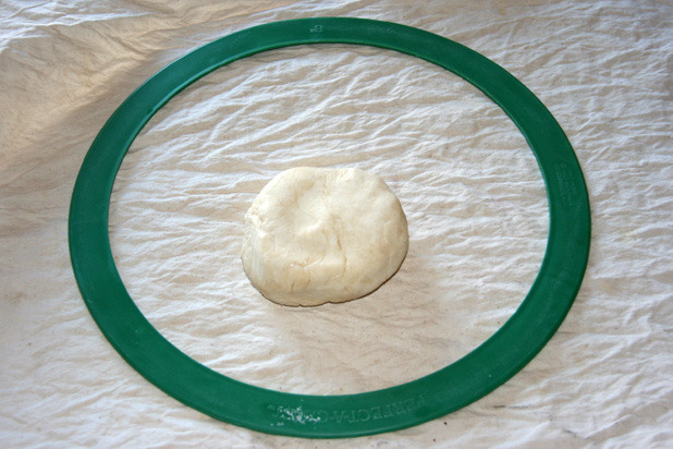 Rolling the dough