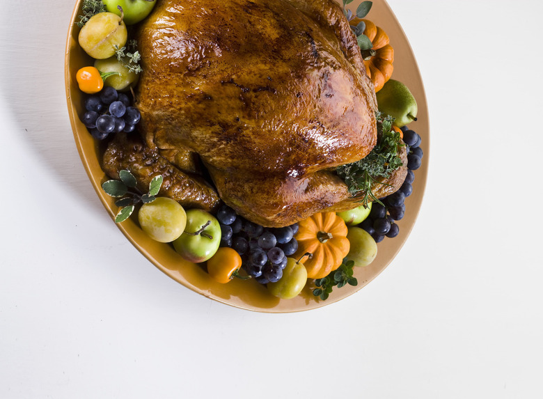 Rosemary-scented roast turkey
