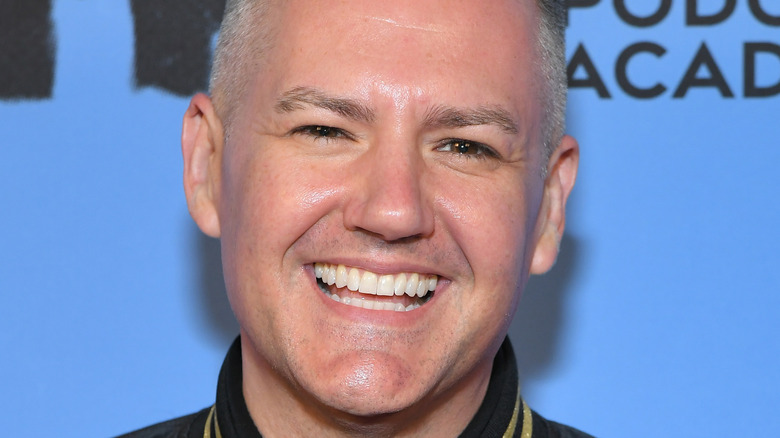 Ross Mathews smiling at event