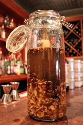 Saigon cinnamon and walnut bitters