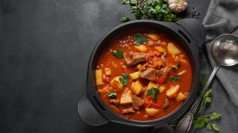 Tomato-based soup