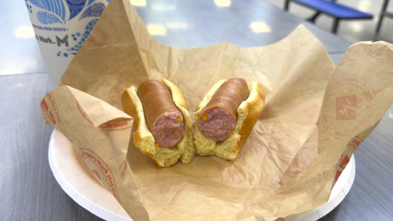 Hot dog & drink at Sam's Club