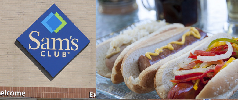 Sam's Club Polish Hot Dog