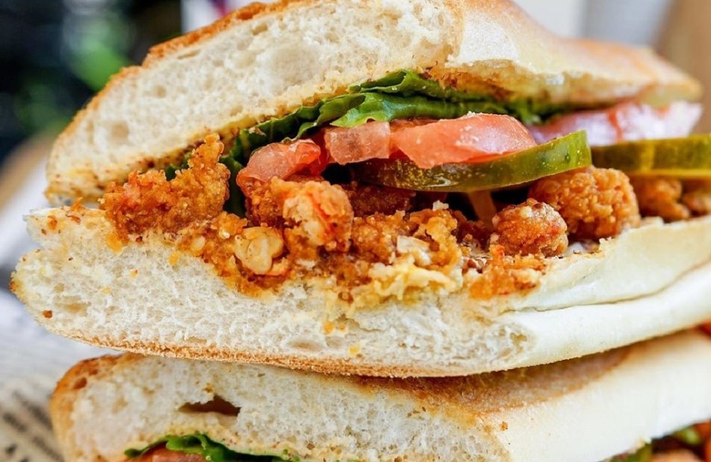 Shrimp or Crawfish Po'boy 