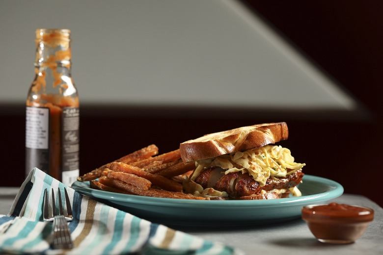 Spicy Fish and Slaw Sandwiches 