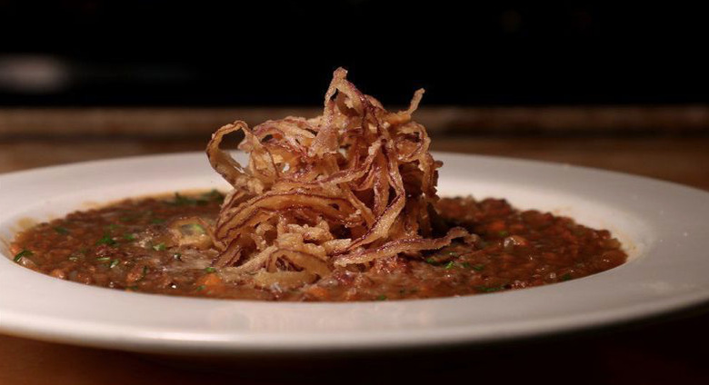 Sausage and Lentil Soup recipe - The Daily Meal