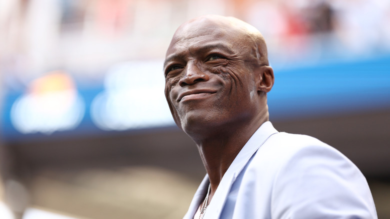 British singer, songwriter, and record producer, Seal.
