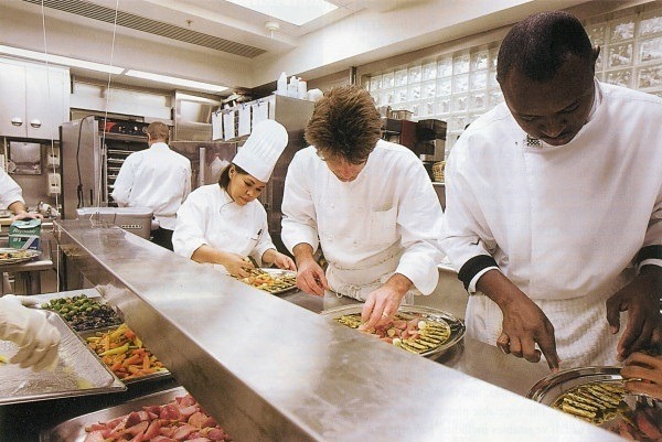 The Kitchen Can Serve a Large Party at Any Given Moment
