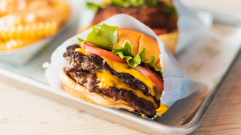 Shake Shack burger