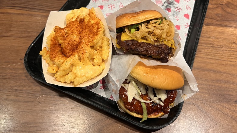 Shake Shack Swicy and Savory Menu items