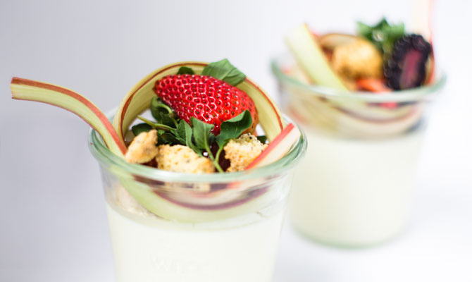 Sheep's Milk Panna Cotta