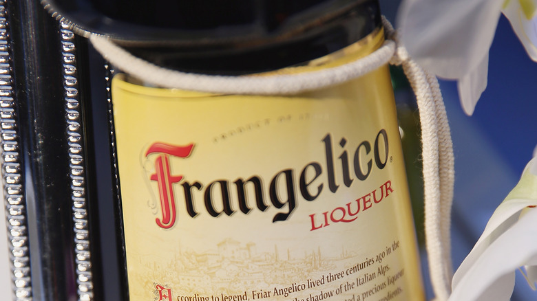 bottle of Frangelico