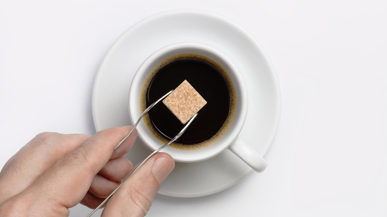 Sugar cube coffee tongs