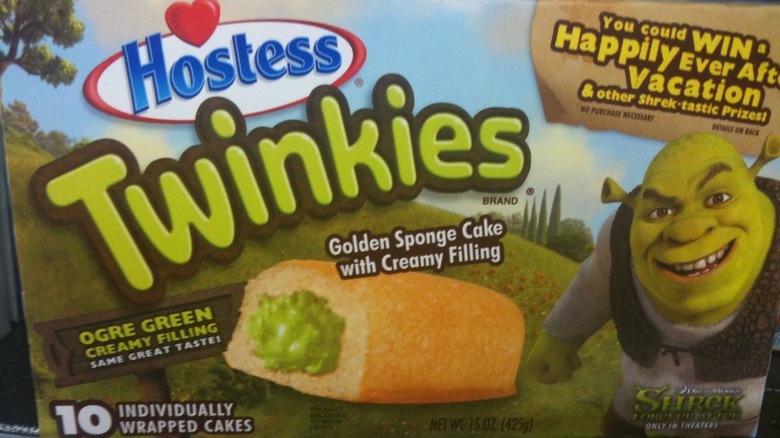 Hostess Shrek Twinkies box
