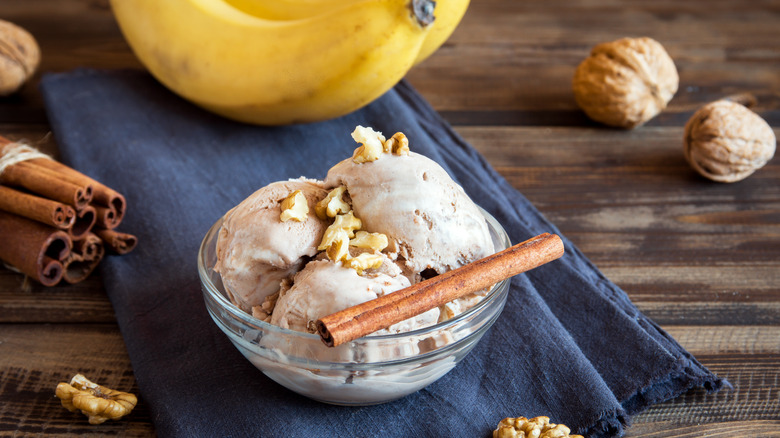 Dairy-free banana ice cream
