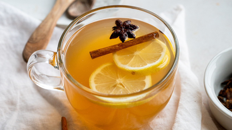 hot toddy cocktail in mug