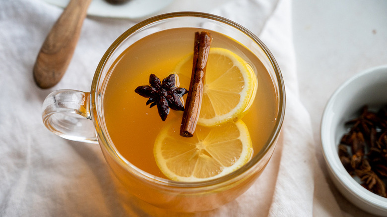 hot toddy cocktail in mug