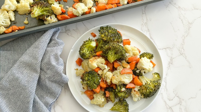 roasted simple classic vegetables 