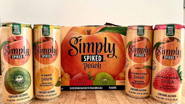 Simply Spiked Peach variety pack
