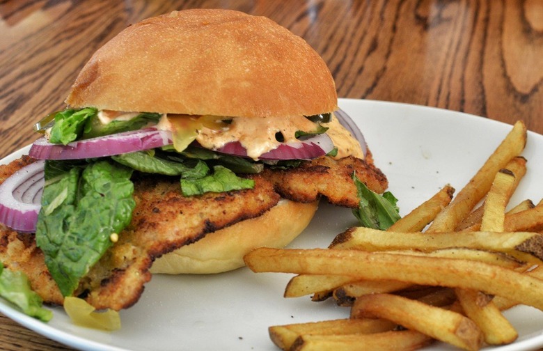 Pork Tenderloin Sandwich