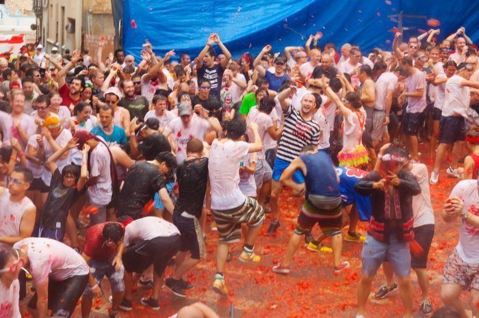 La Tomatina (Buñol, Spain) 