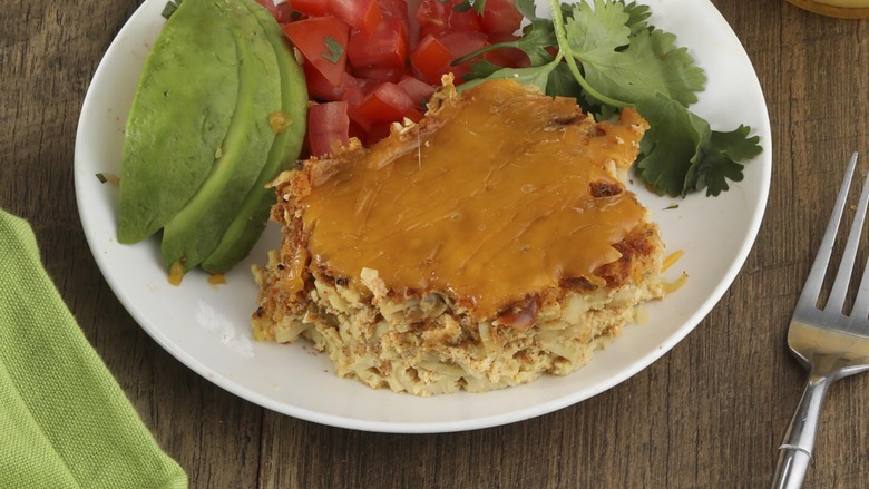 Slow Cooker Breakfast Mexican Egg Casserole