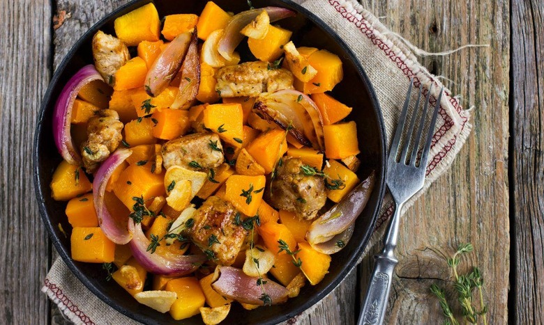 Slow-Cooker Chicken and Butternut Squash
