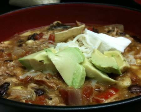 Slow-Cooker Chicken Tortilla Soup