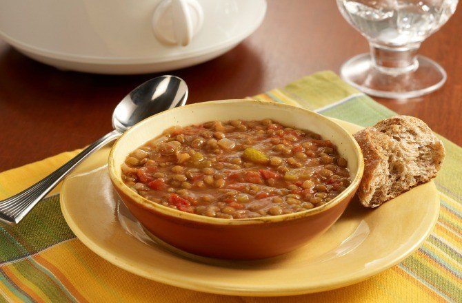 Slow Cooker Lentil Soup