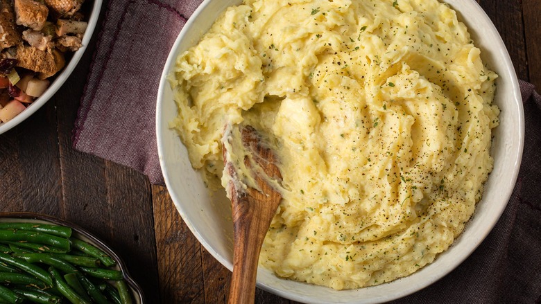 Slow Cooker Mashed Potatoes