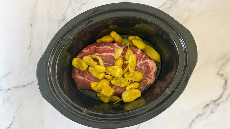 Peppers and roast