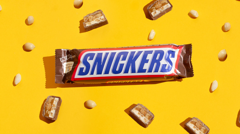 Snickers candy bar