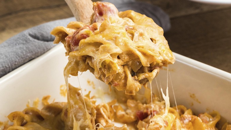 Southwestern Turkey Noodle Bake