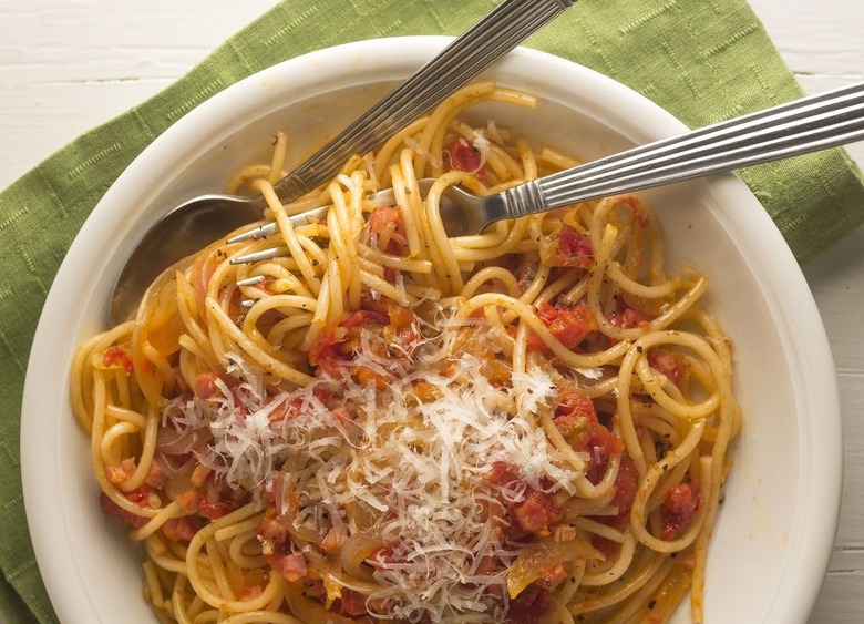 Spaghetti all'Amatriciana recipe - The Daily Meal