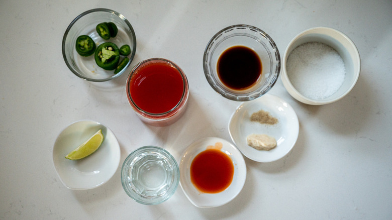 ingredients for bloody mary 