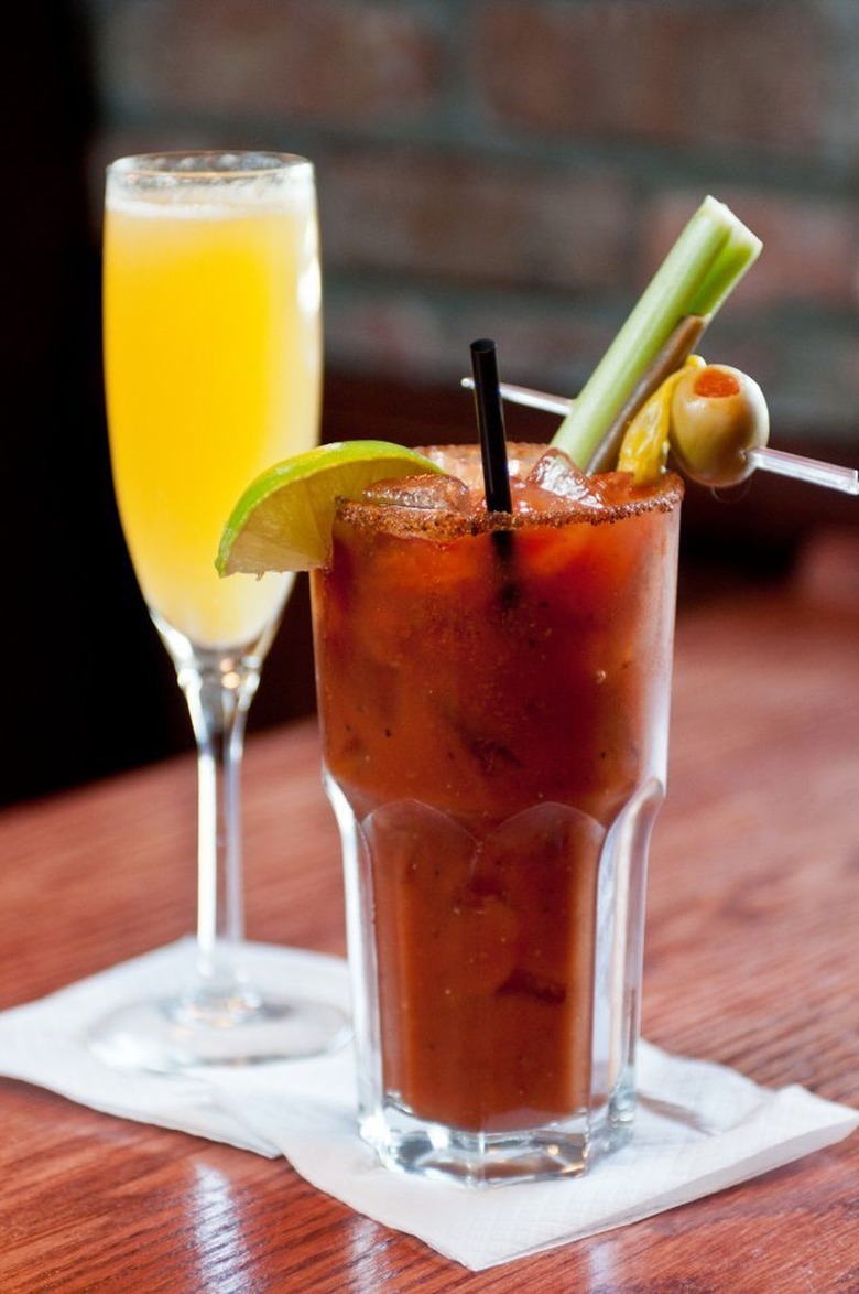 Spicy Bloody Mary With Bacon-Salt Rim recipe - The Daily Meal